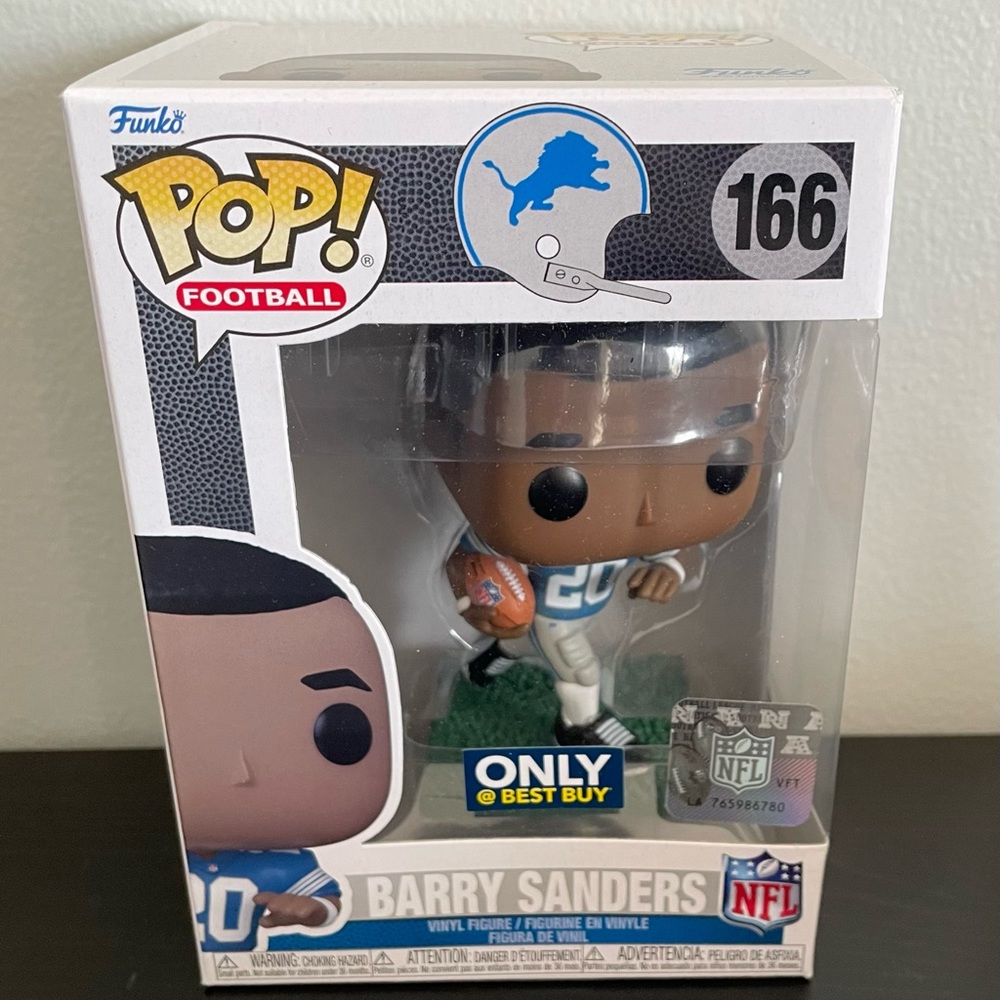Barry Sanders Funko Pop